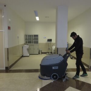 پیشگیری از انتقال باکتری و بیماری در اماکن مختلف با اسکرابر