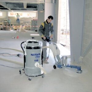 کنترل گرد و غبار سیلیس با جاروبرقی صنعتی