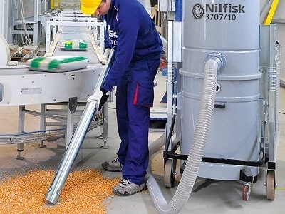 جاروبرقی دائم کار دستگاه نظافتی خستگی ناپذیر برای در صنعت جاروبرقی دائم کار | مکنده صنعتی دائم کار | نظافت صنعتی